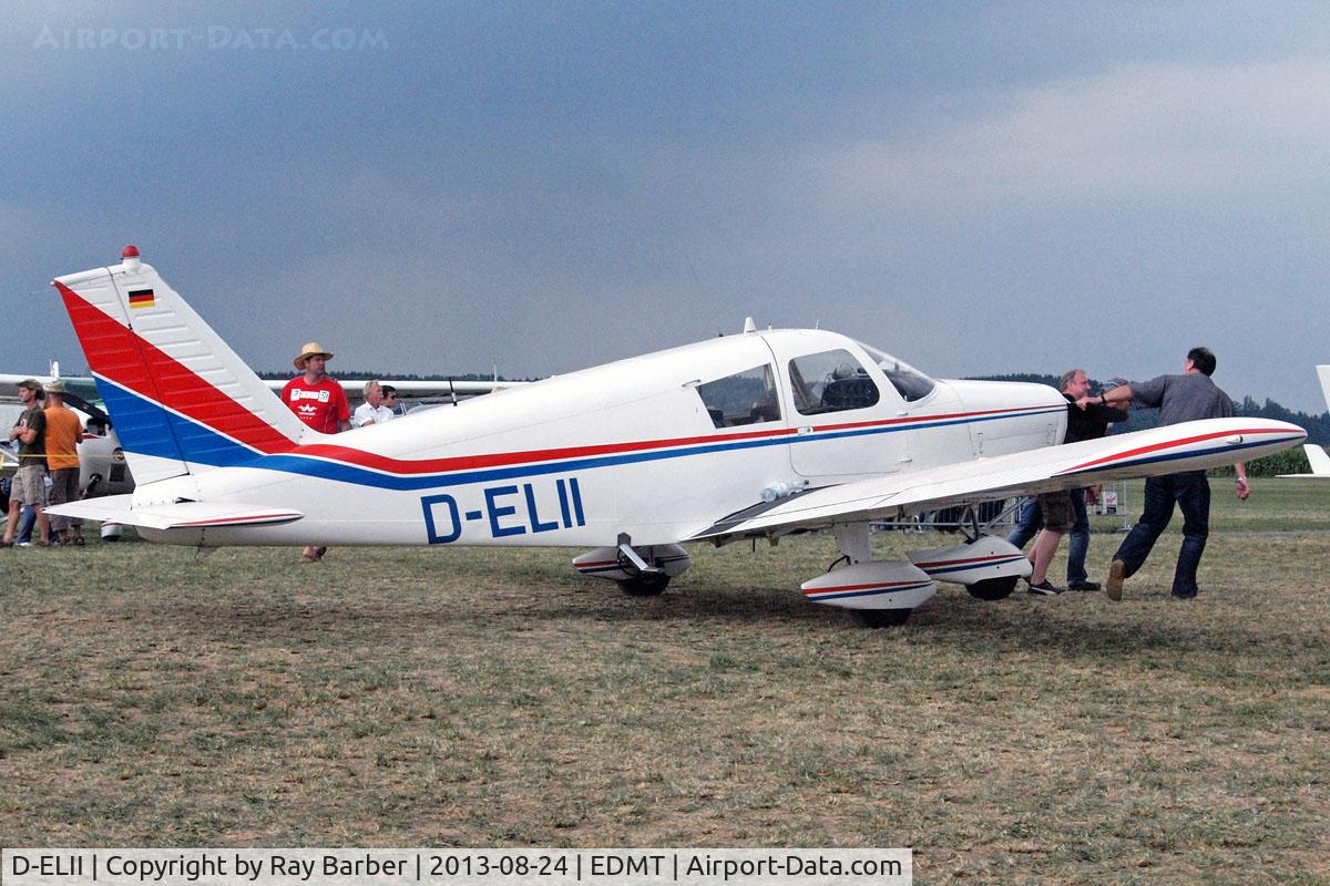 D-ELII, Piper PA-28-140 C/N 28-26664, Piper PA-28-140 Cherokee C [28-26664] Tannheim~D 24/08/2013