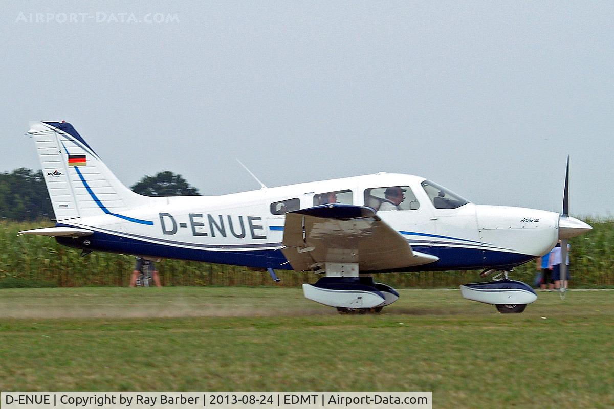 D-ENUE, 2007 Piper PA-28-181 Cherokee Archer III C/N 2843660, Piper PA-28-181 Archer III [2843660] Tannheim~D 24/08/2013