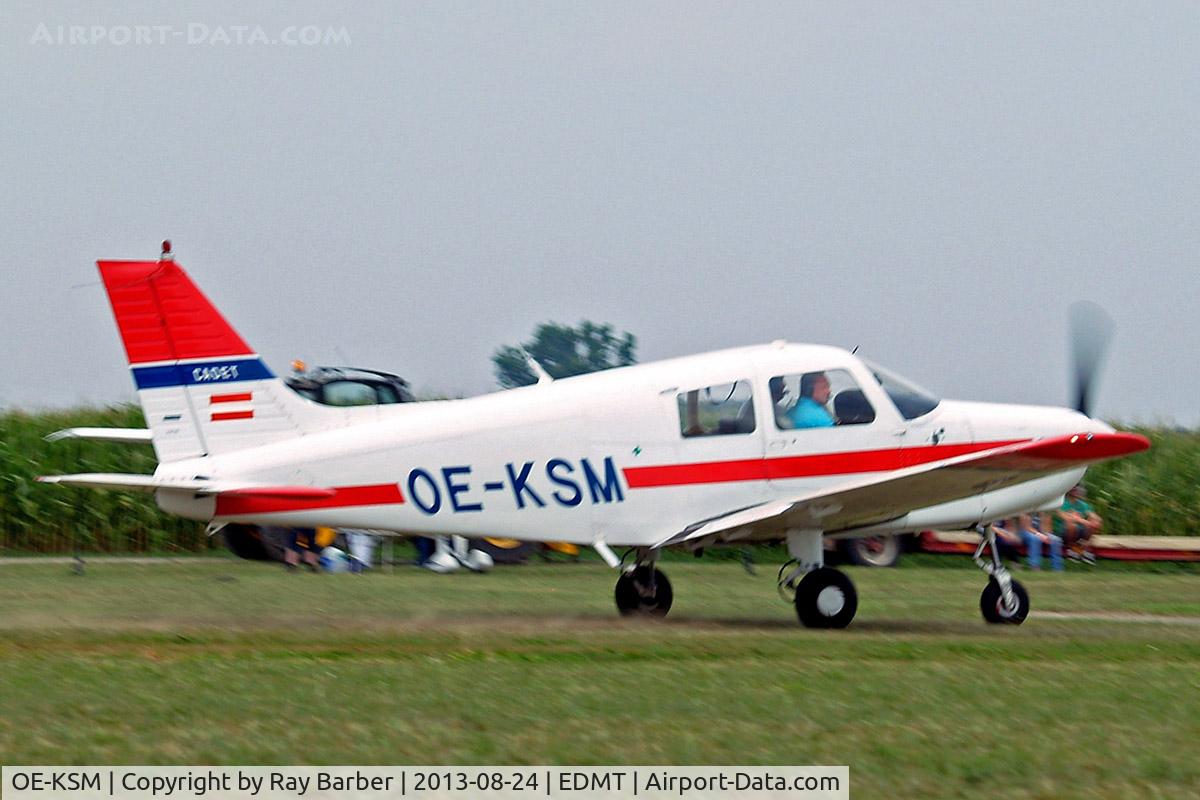 OE-KSM, Piper PA-28-161 Cadet C/N 28-41012, Piper PA-28-161 Cadet [2841012] Tannheim~D 24/08/2013