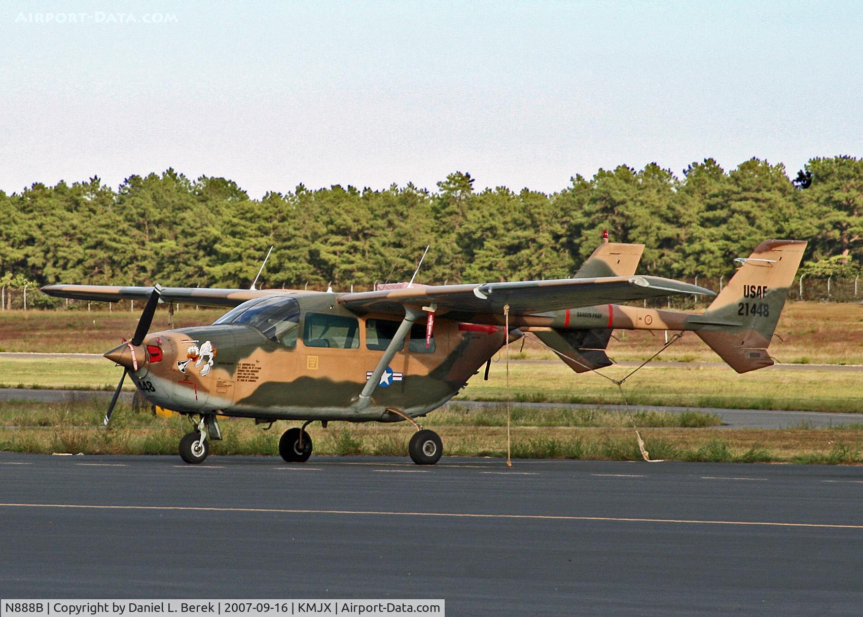 N888B, 1967 Cessna 337B Super Skymaster C/N 337-0586, Finding this warbird at a county airport in New Jersey was an unexpected treat.
