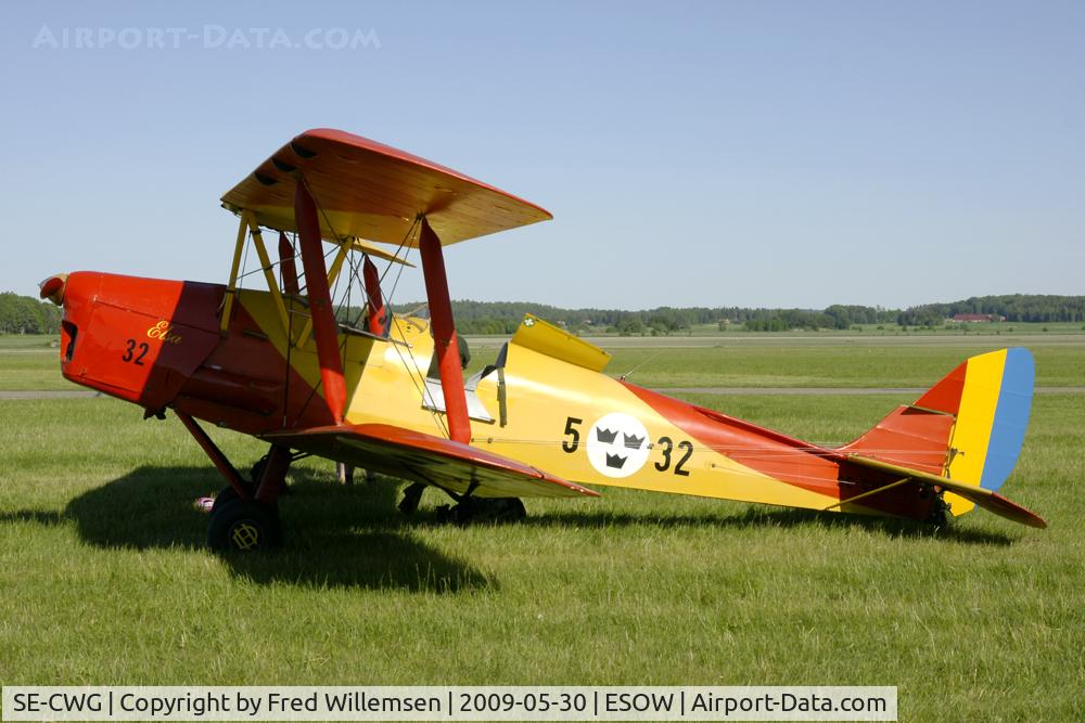 SE-CWG, 1935 De Havilland DH-82A Tiger Moth II C/N 3364, 5-32