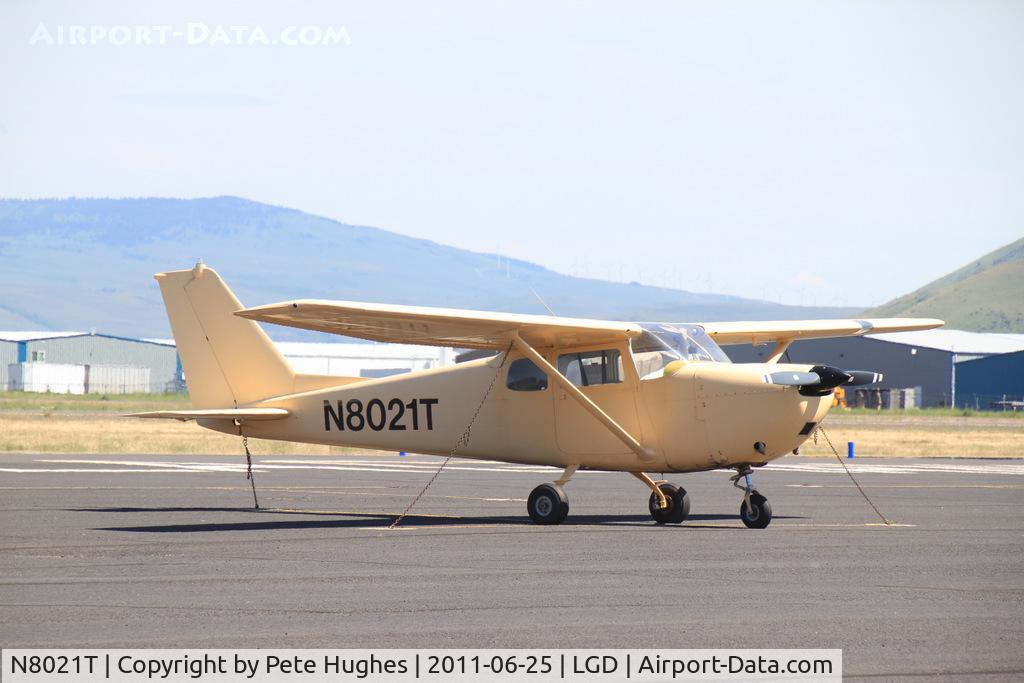 N8021T, 1960 Cessna 175A Skylark C/N 56721, N8021T Cessna 175 at La Grande, OR