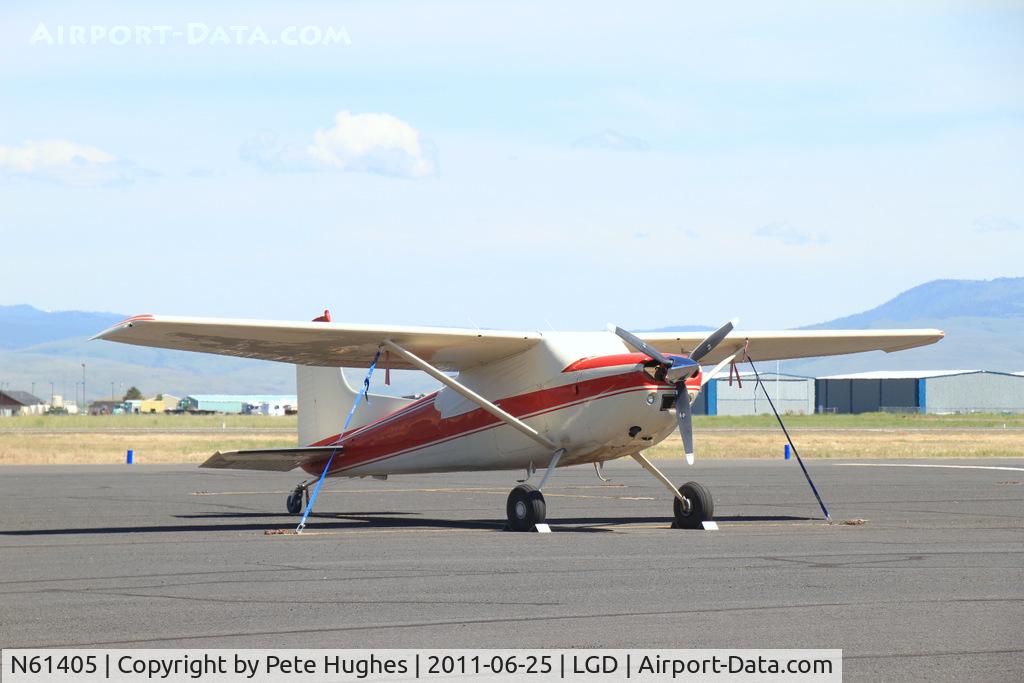 N61405, 1980 Cessna A185F Skywagon 185 C/N 18504174, N61405 Cessna 185 at La Grande, OR