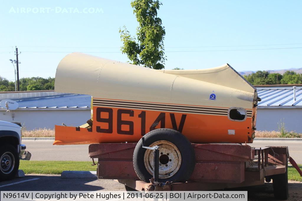 N9614V, 1971 Aerostar M-20E Aerostar 201 C/N 21-0020, N9614V Mooney at Boise, ID - another one that won't be flying again, I guess!