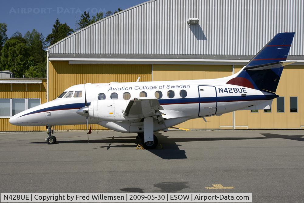 N428UE, 1988 British Aerospace Jetstream 3101 C/N 806, Aviation College of Sweden