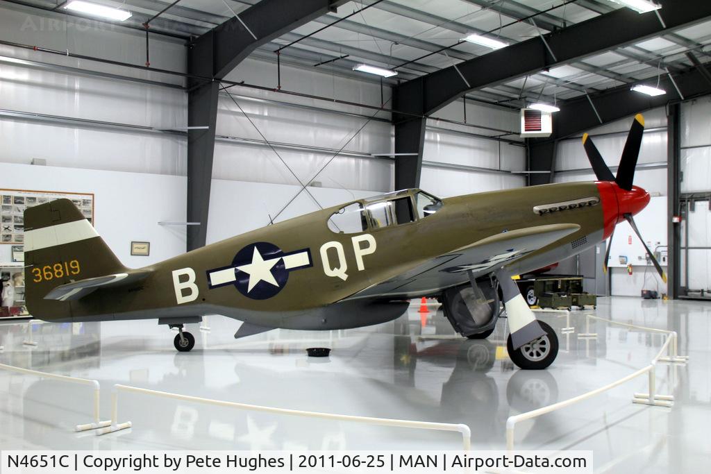 N4651C, 1943 North American P-51C-10 Mustang C/N 104-26688, NX4651C Mustang at Nampa, ID