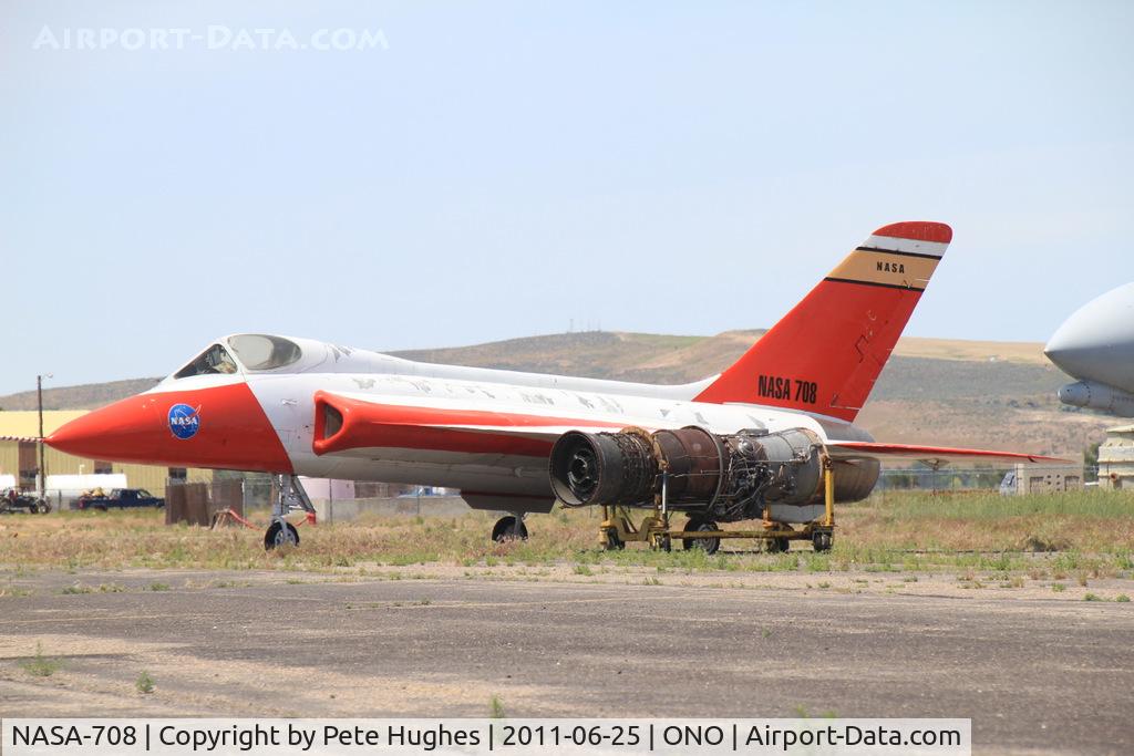 NASA-708, 1961 Douglas F5D-1 Skylancer C/N 11593, NASA 708 ex Bu11593 F5D-1 Skylancer at Ontario, OR