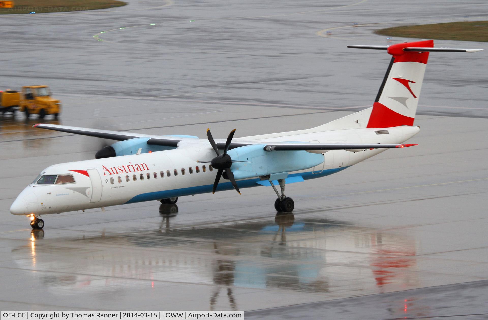 OE-LGF, 2002 De Havilland Canada DHC-8-402Q Dash 8 C/N 4068, Austrian DHC8