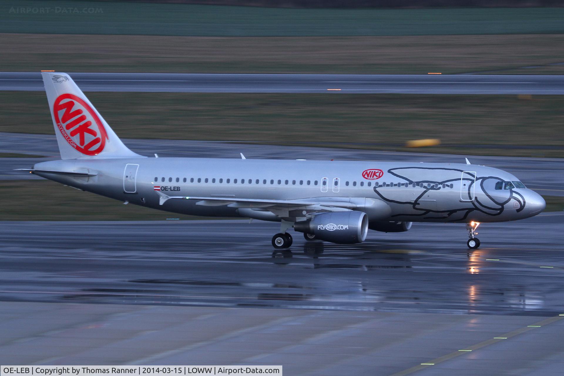 OE-LEB, 2010 Airbus A320-214 C/N 4231, Niki A320