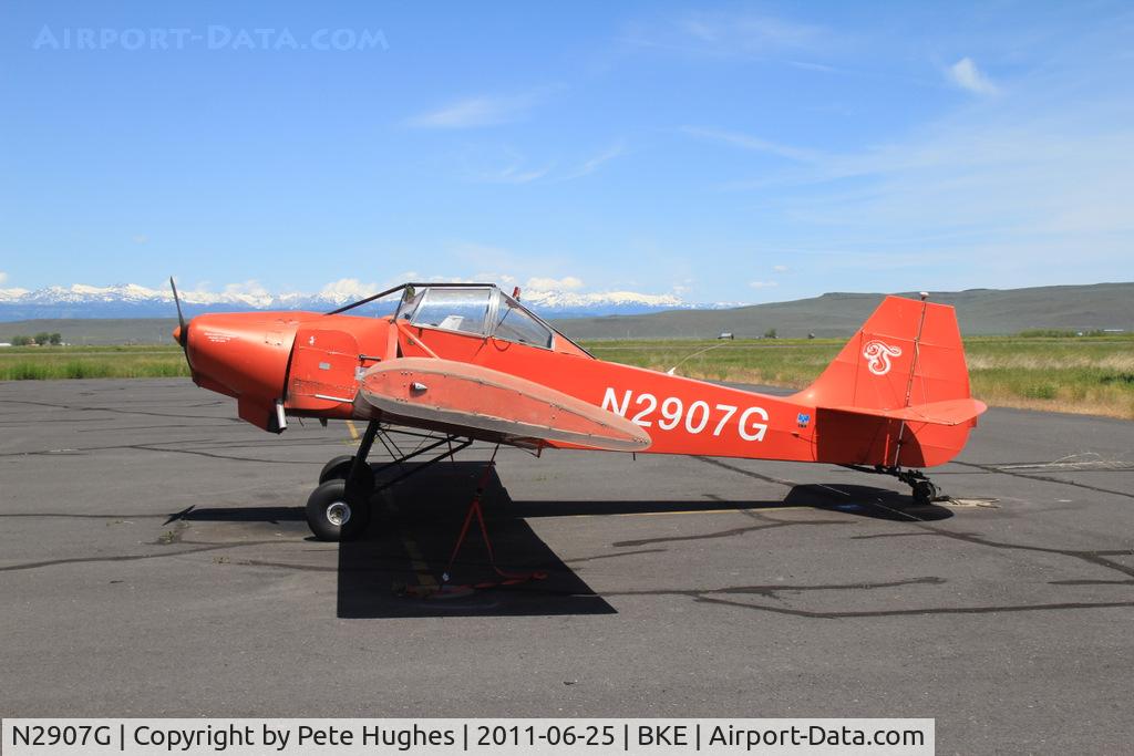 N2907G, 1959 Callair A-6 C/N 262, N2907G Callair A6 at Baker City, OR