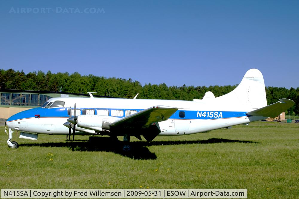 N415SA, 1954 De Havilland DH-114 Heron 2X C/N 14064, 