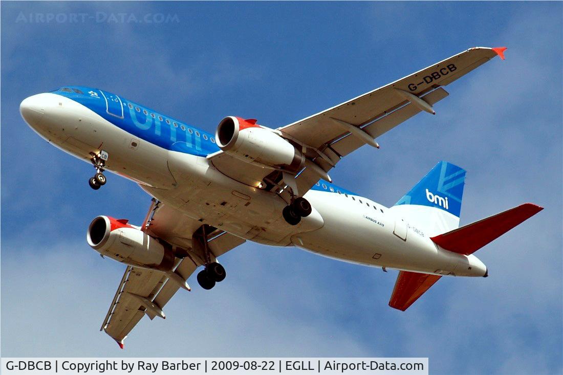 G-DBCB, 2004 Airbus A319-131 C/N 2188, Airbus A319-131 [2188] (bmi British Midland) Home~G 22/08/2009