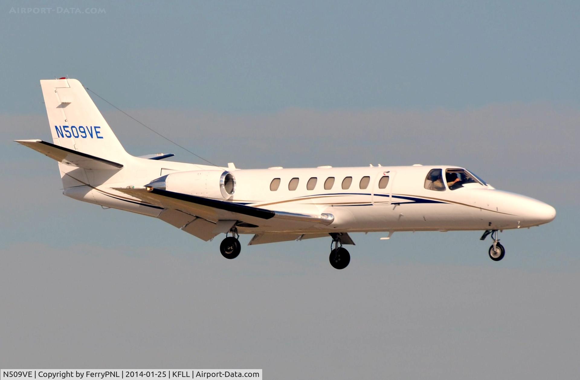 N509VE, 1999 Cessna 560 Citation C/N 560-0509, Ce560 Citation landing