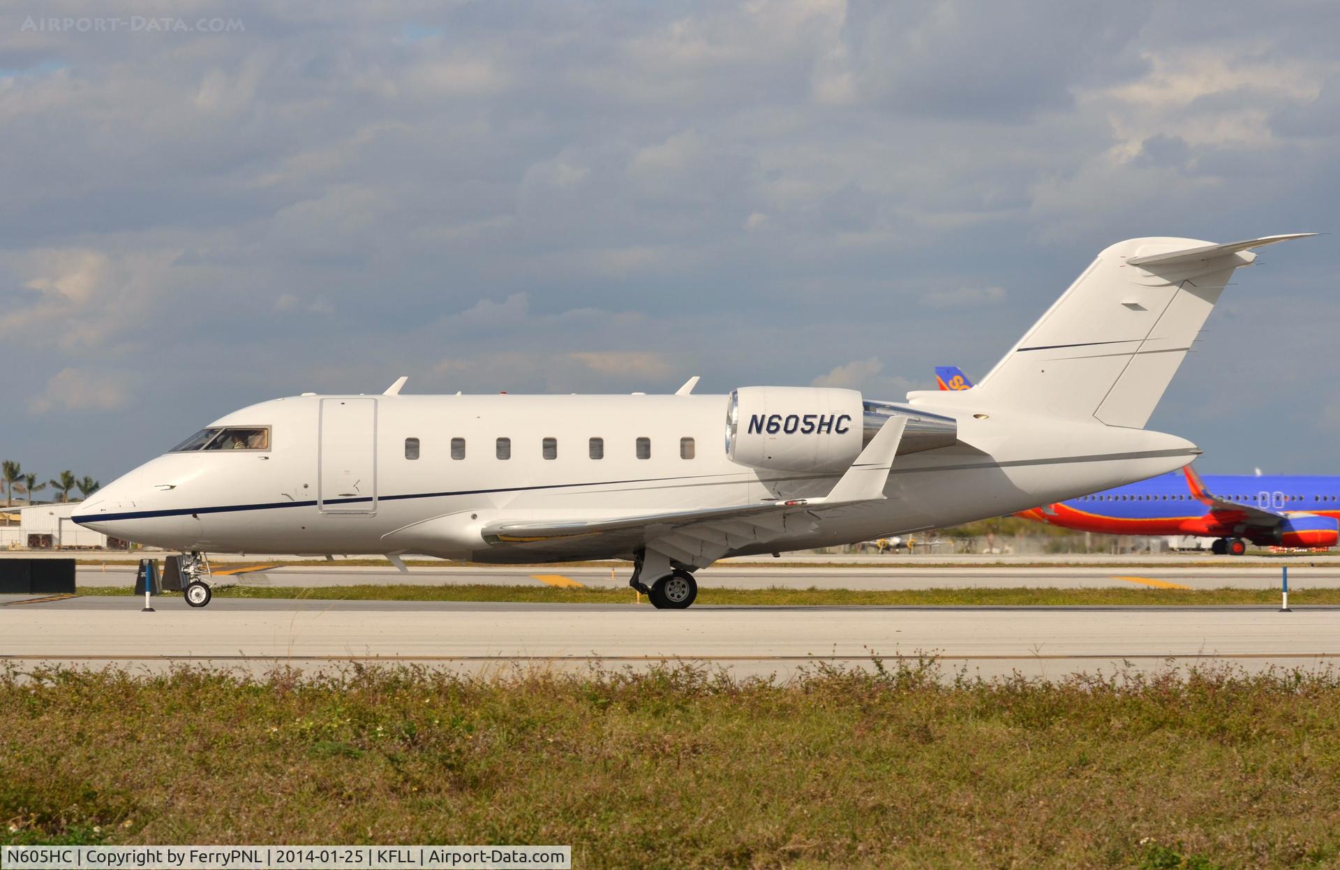 N605HC, 2007 Bombardier Challenger 605 (CL-600-2B16) C/N 5720, HCC Insurrance CL605