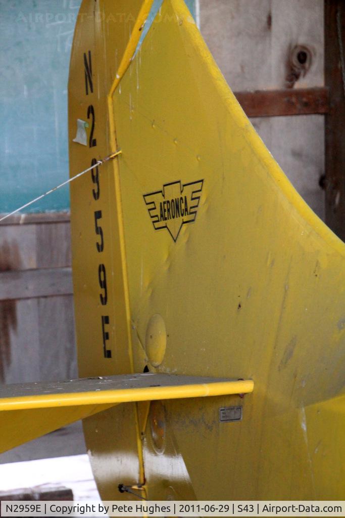 N2959E, 1946 Aeronca 7CCM C/N 7AC-6545, N2959E Aeronca at Harvey Field, WA