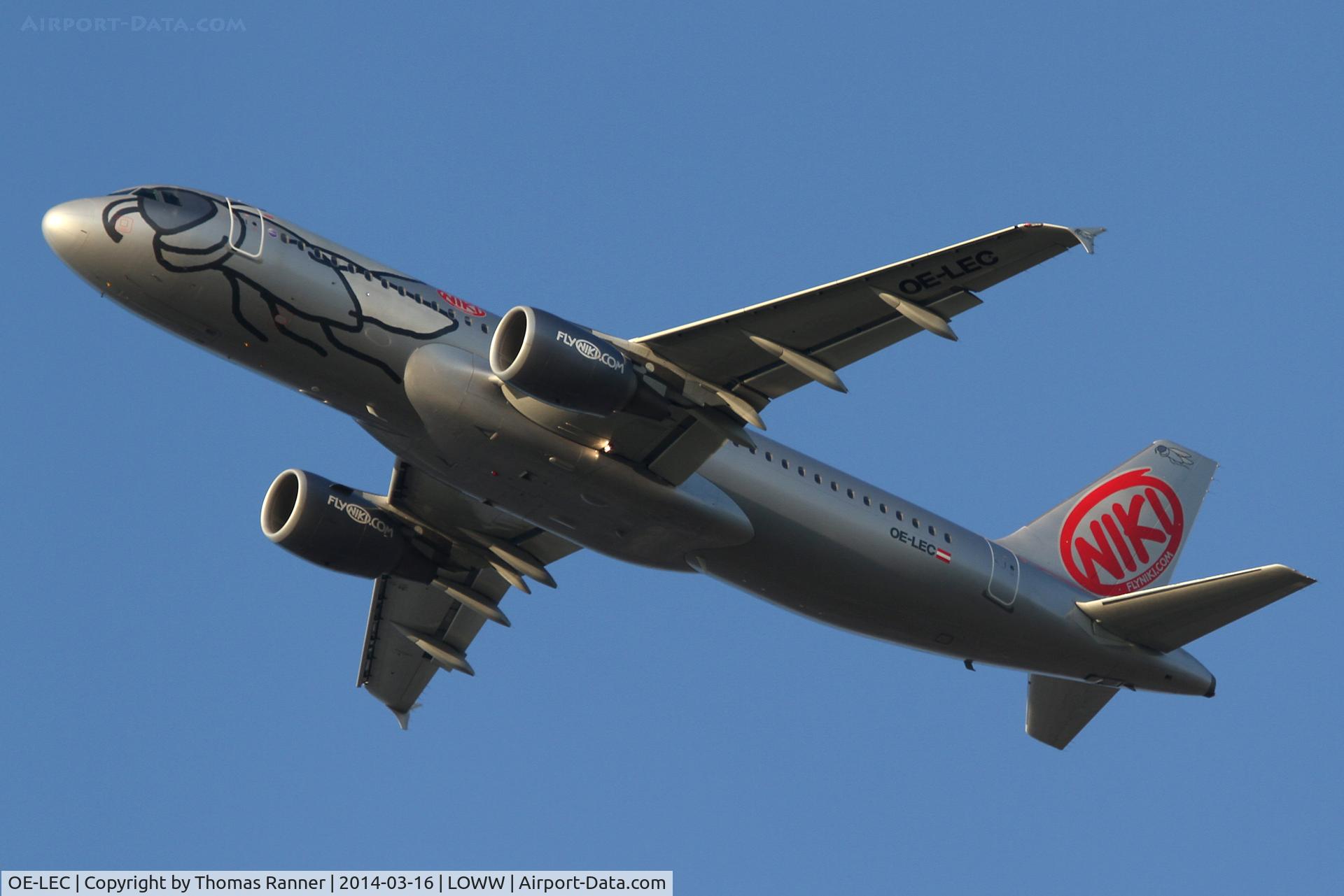 OE-LEC, 2010 Airbus A320-214 C/N 4316, Niki A320