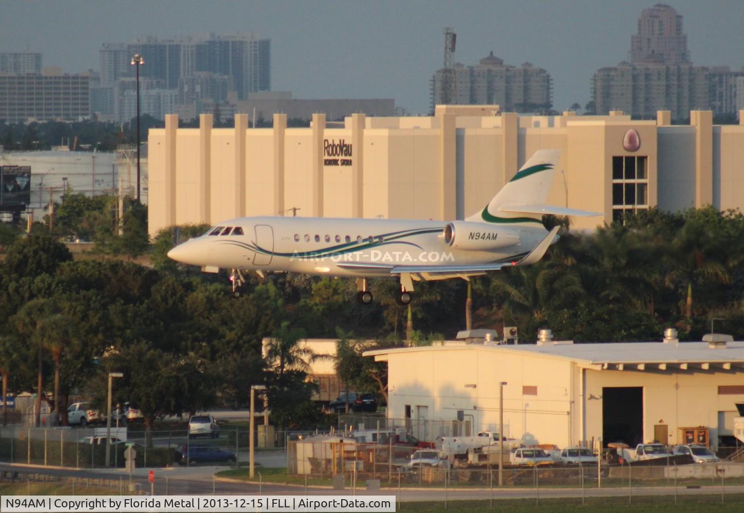 N94AM, 2008 Dassault Falcon 2000EX EASy C/N 154, Ex HB-JET Falcon 2000EX