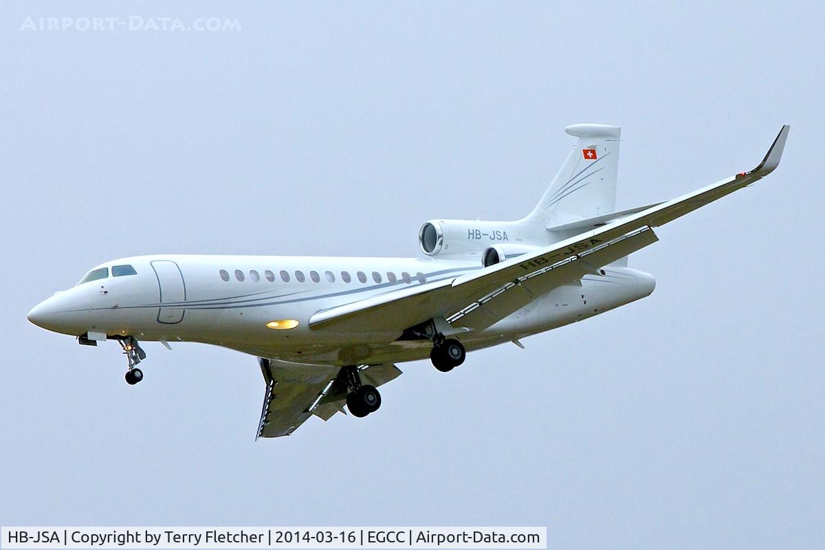HB-JSA, 2012 Dassault Falcon 7X C/N 161, TAG Aviation's 2012 Dassault Falcon 7X, c/n: 161