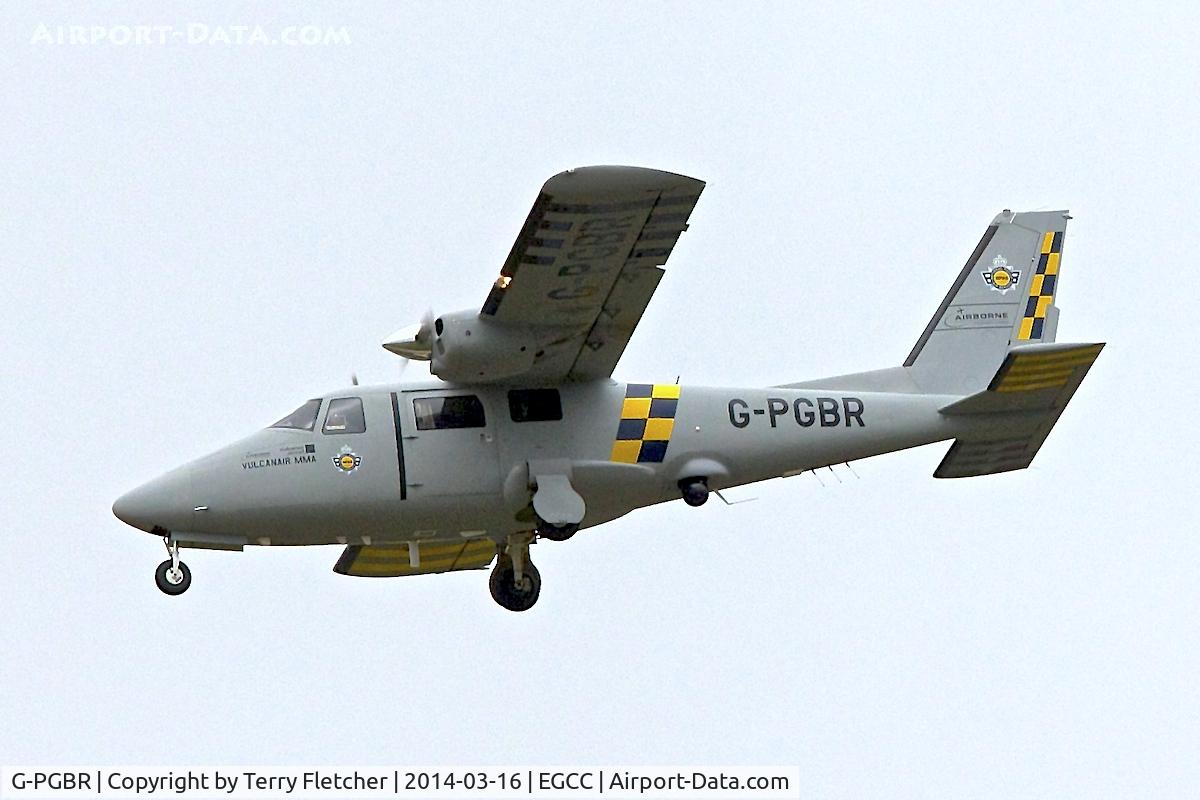 G-PGBR, 2010 Vulcanair P-68R Victor C/N 457/R, 2010 Vulcanair P68R, c/n: 457/R operated by Manchester Police