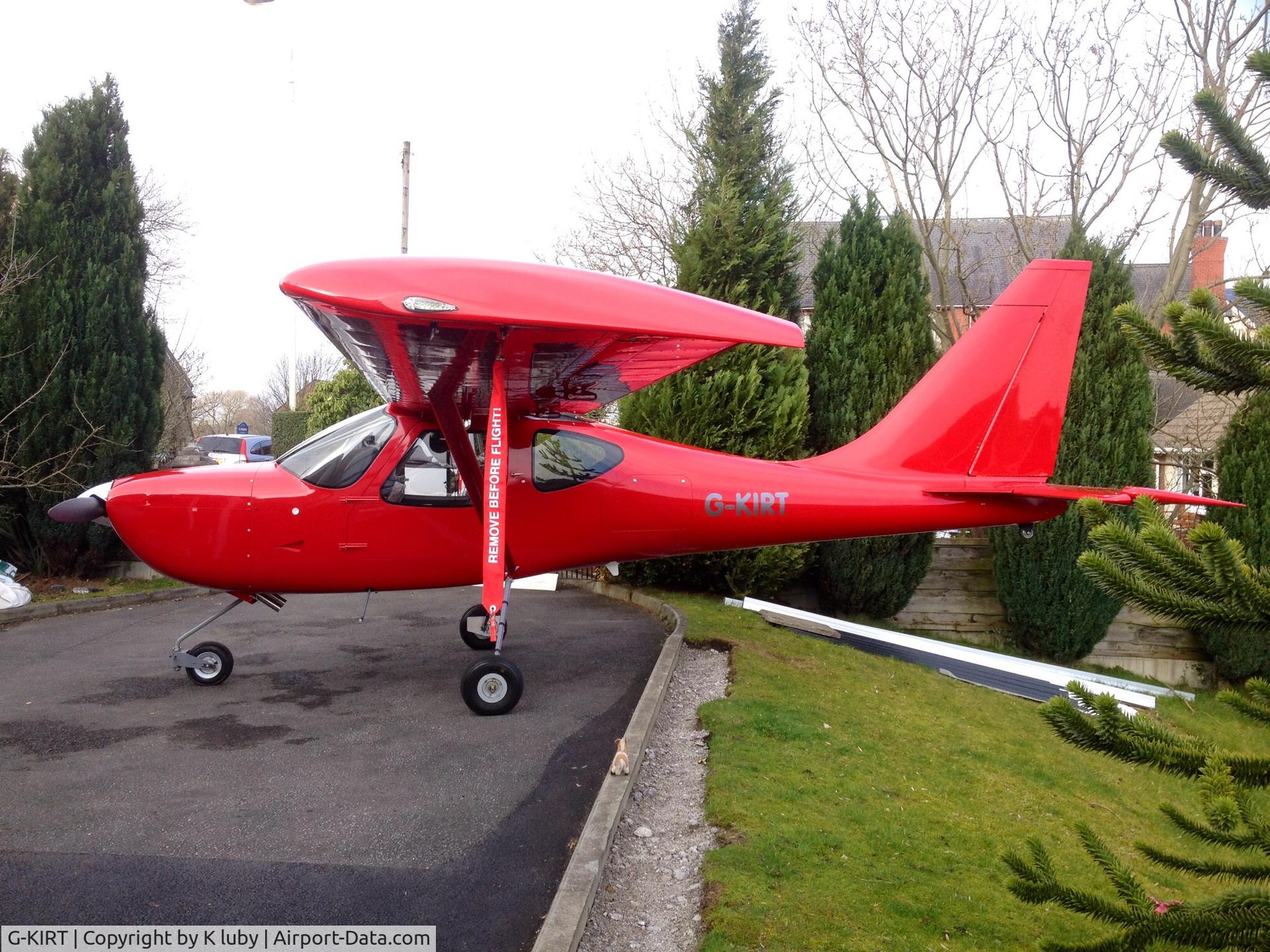 G-KIRT, 2013 Glasair GlaStar C/N LAA 295-15189, Looks REDy for flight