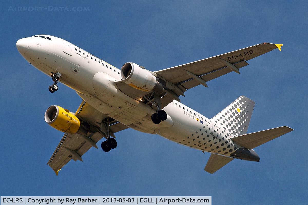 EC-LRS, 2008 Airbus A319-112 C/N 3704, Airbus A319-112 [3704] (Vueling Airlines) Home~G 03/05/2013. On approach 27R.