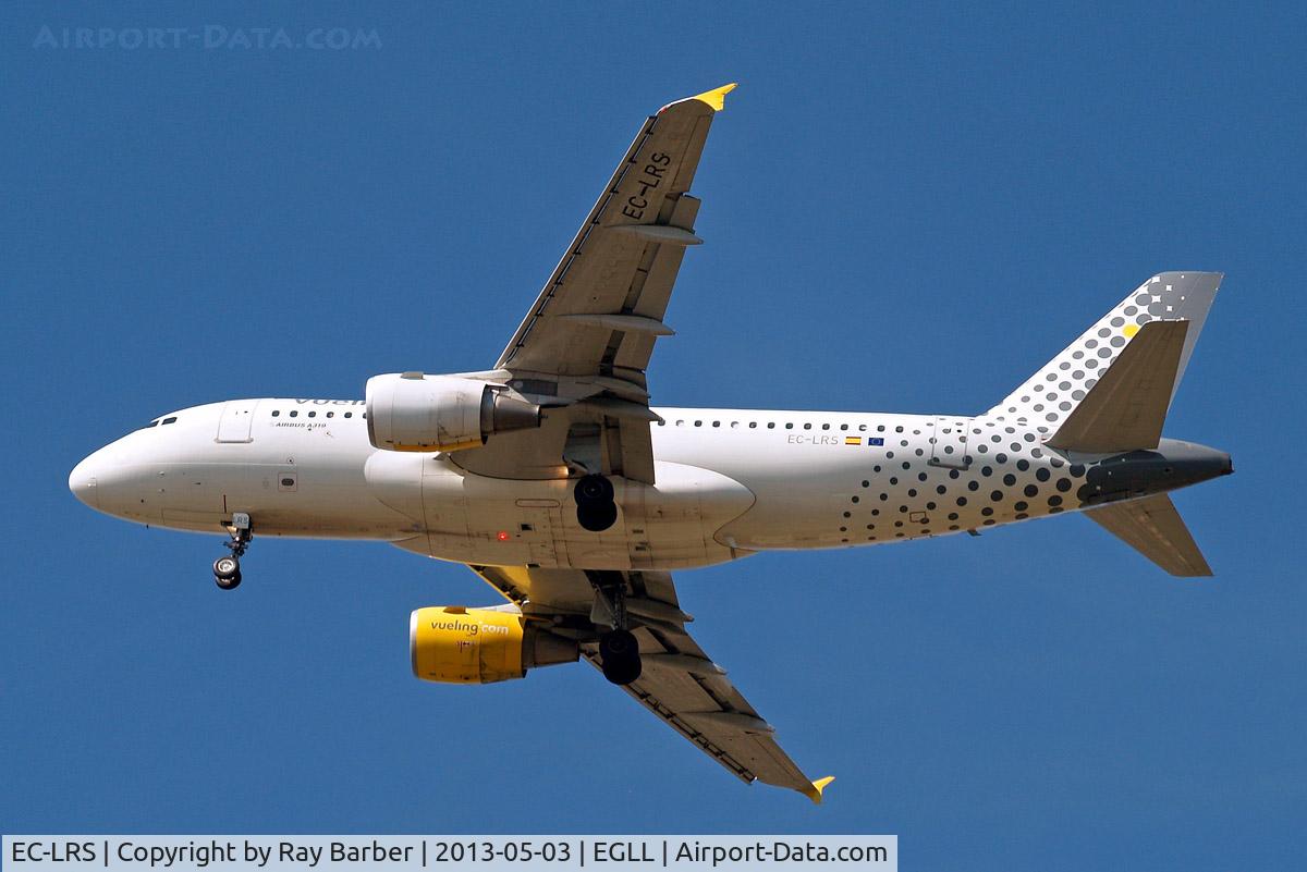 EC-LRS, 2008 Airbus A319-112 C/N 3704, Airbus A319-112 [3704] (Vueling Airlines) Home~G 03/05/2013. On approach 27R.