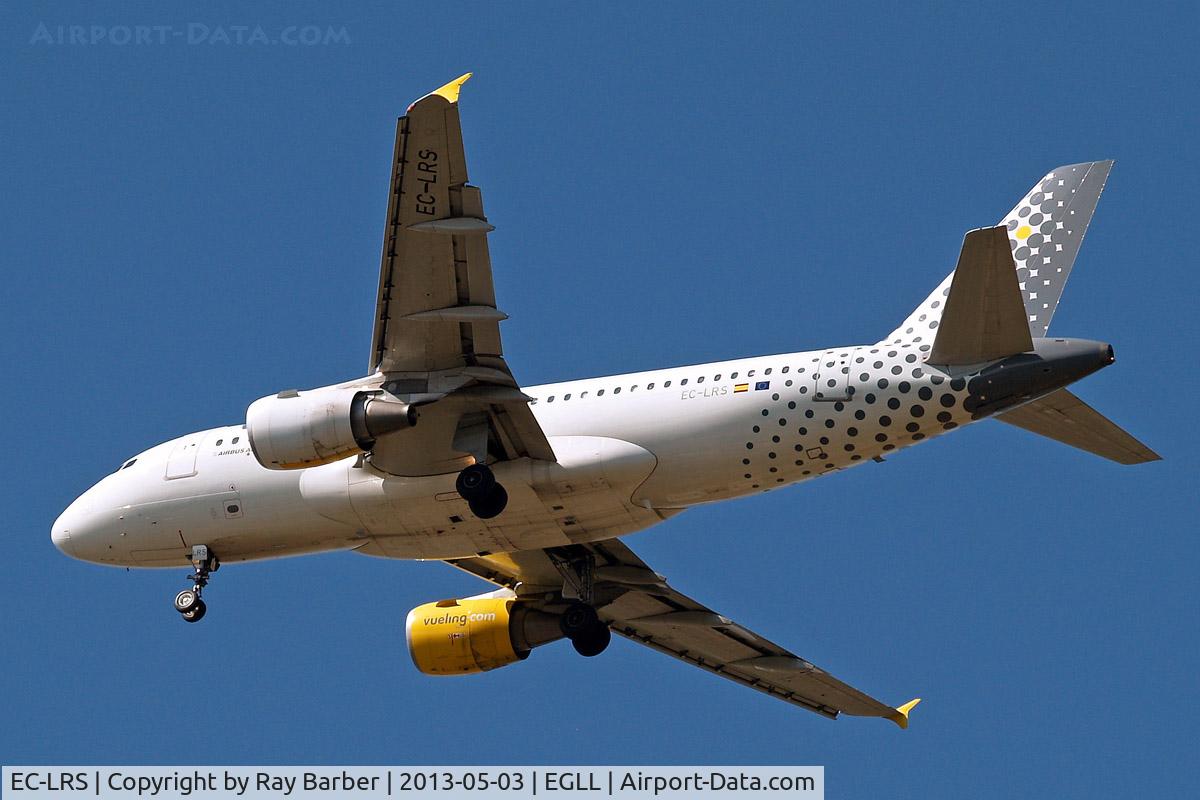 EC-LRS, 2008 Airbus A319-112 C/N 3704, Airbus A319-112 [3704] (Vueling Airlines) Home~G 03/05/2013. On approach 27R.
