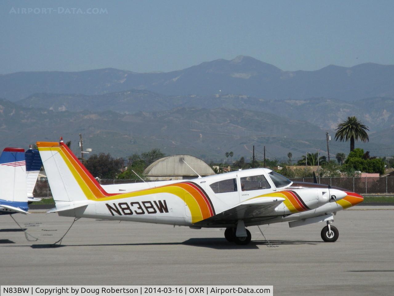 N83BW, 1965 Piper PA-30 Twin Comanche Twin Comanche C/N 30-888, 1965 Piper PA-30 TWIN COMANCHE, two Lycoming O-320 160 Hp each