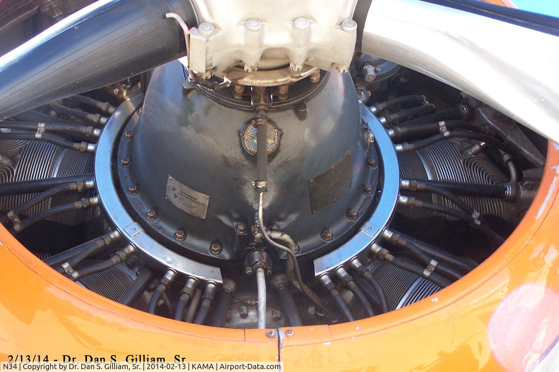 N34, 1945 Douglas R4D-7 C/N 33359, N34 at its new home in Amarillo, TX.  On display Monday through Saturday, between 9 AM and 4 PM at Texas Air and Space Museum.  Location Rick Husband International Airport.