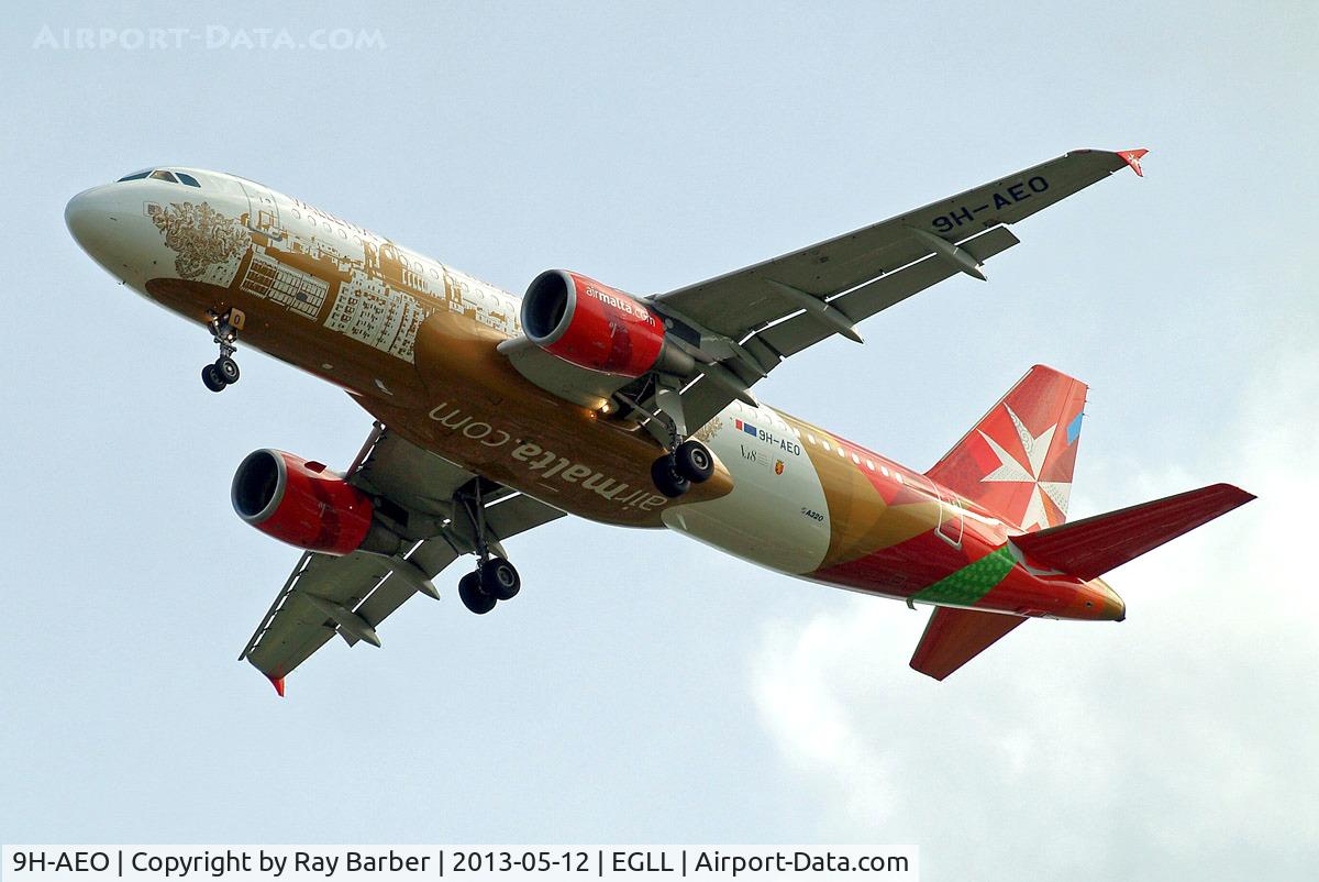 9H-AEO, 2006 Airbus A320-214 C/N 2768, Airbus A320-214 [2768] (Air Malta) Home~G 12/05/2013. On approach 27R.