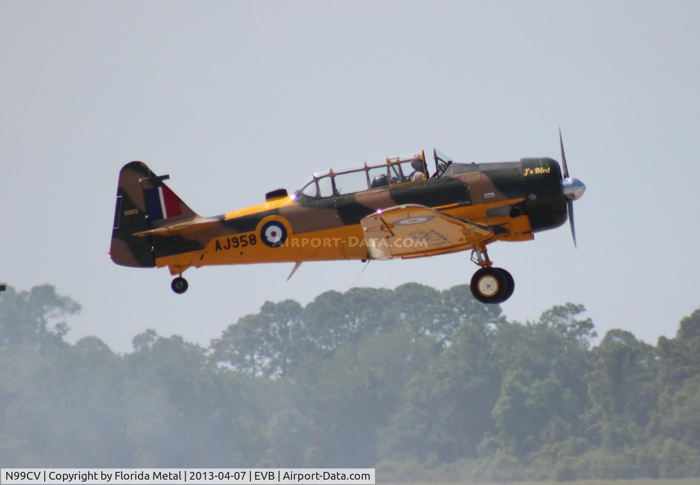 N99CV, 1954 Canadian Car & Foundry T-6 Harvard Mk.4 C/N CCF4-206, Harvard 4