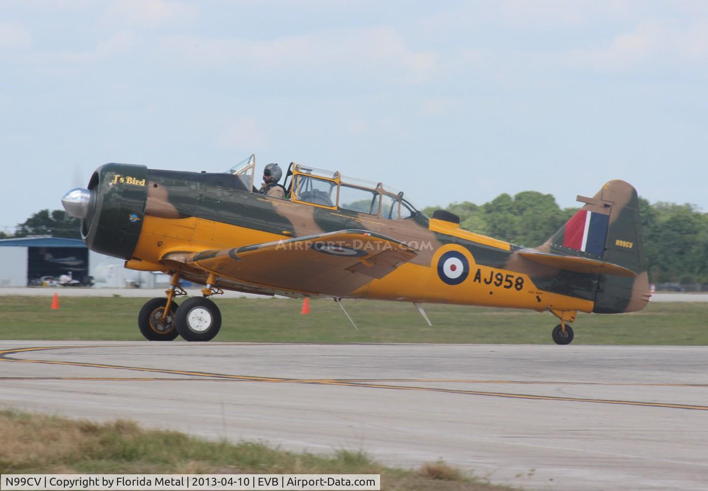 N99CV, 1954 Canadian Car & Foundry T-6 Harvard Mk.4 C/N CCF4-206, Harvard 4