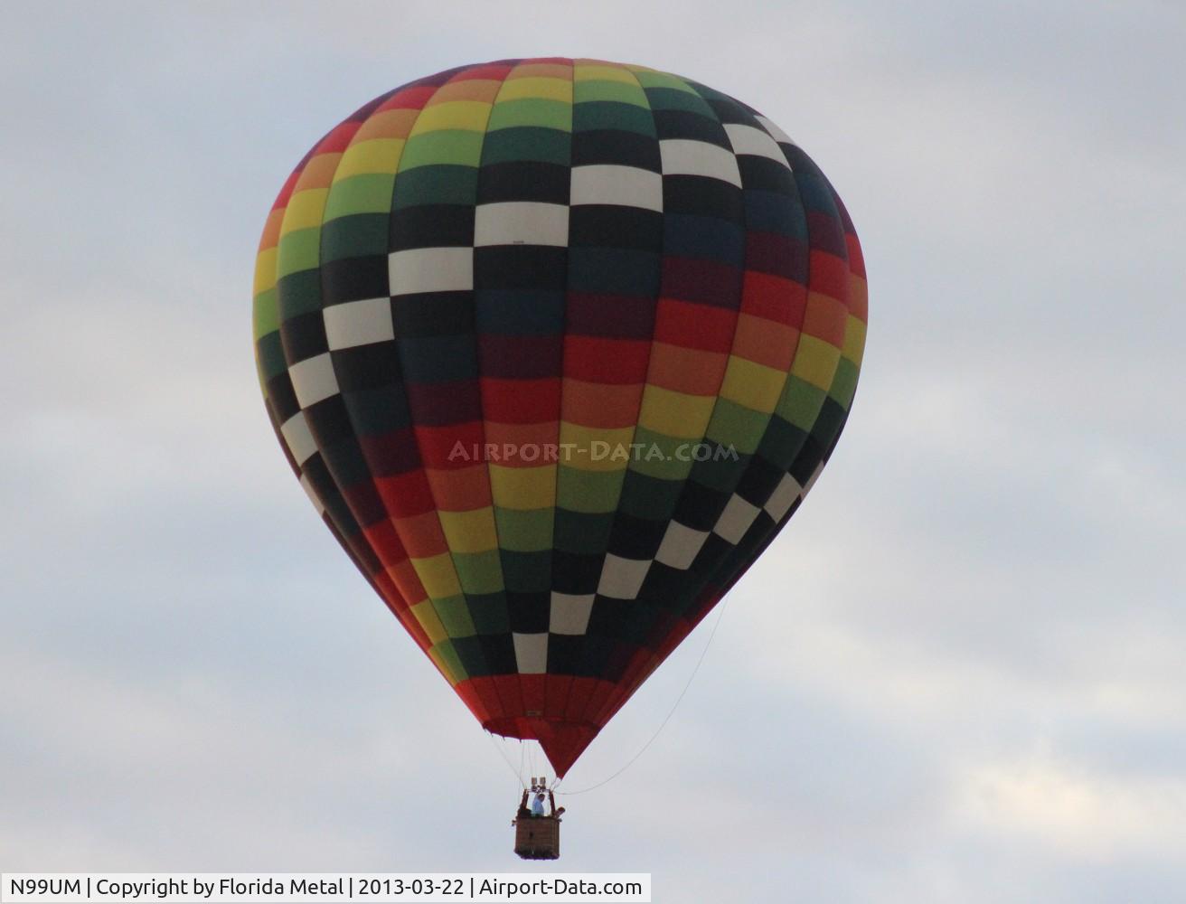 N99UM, UltraMagic H-77 C/N 77/288, Hot Air Balloon near Reunion Florida