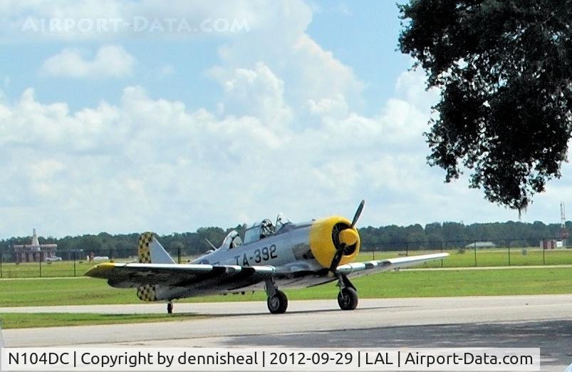 N104DC, 1949 North American T-6G Texan C/N 168-516, AT-6 TEXAN AT FLY-IN