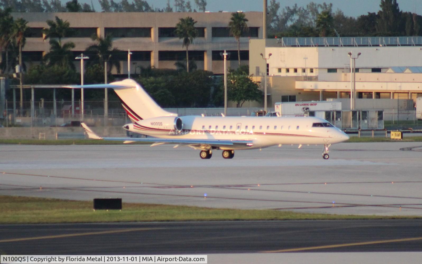 N100QS, 2012 Bombardier BD-700-1A11 Global 5000 C/N 9480, Net Jets Global 5000
