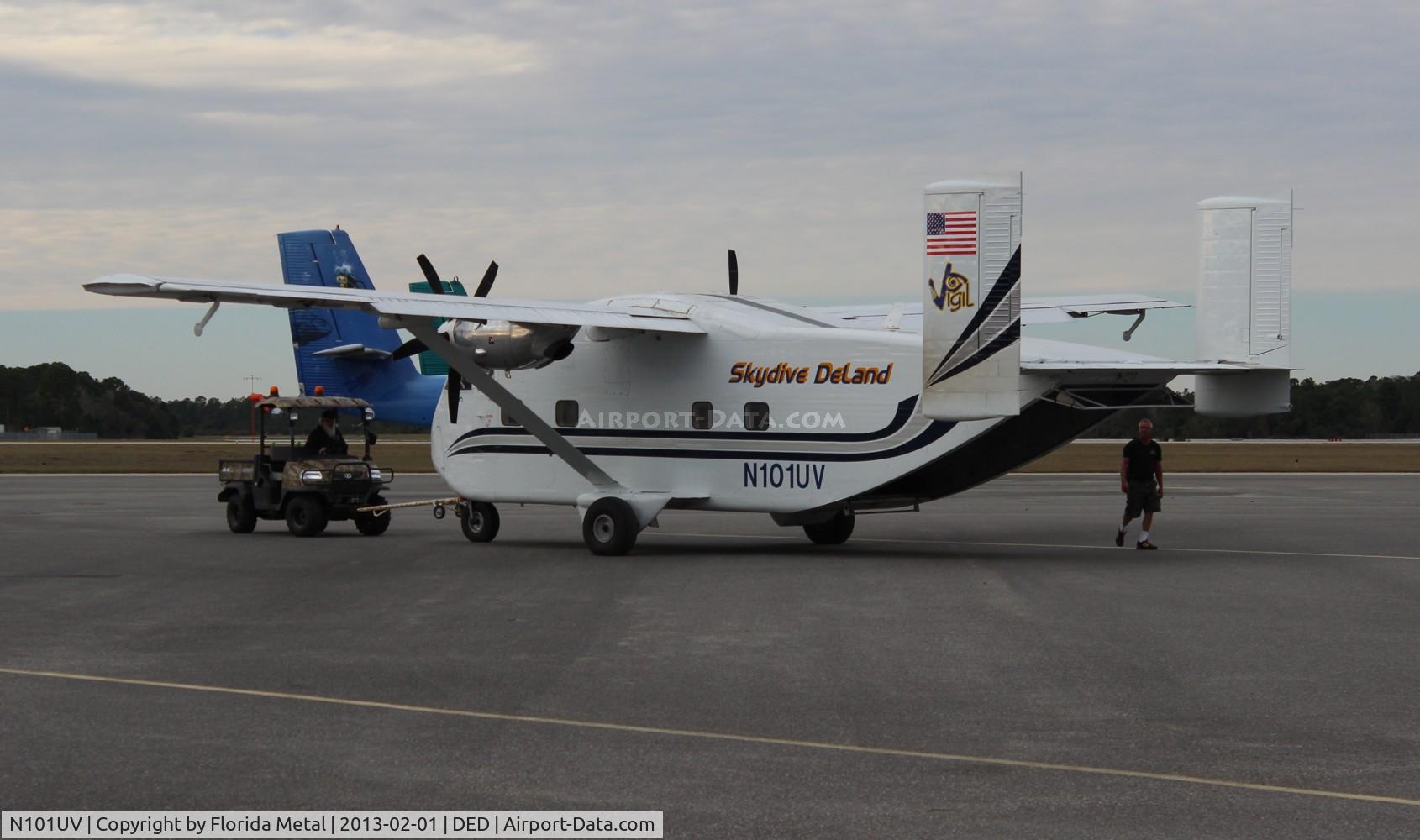 N101UV, 1968 Short SC-7 Skyvan 3 C/N SH.1842, Skydive Deland Skyvan