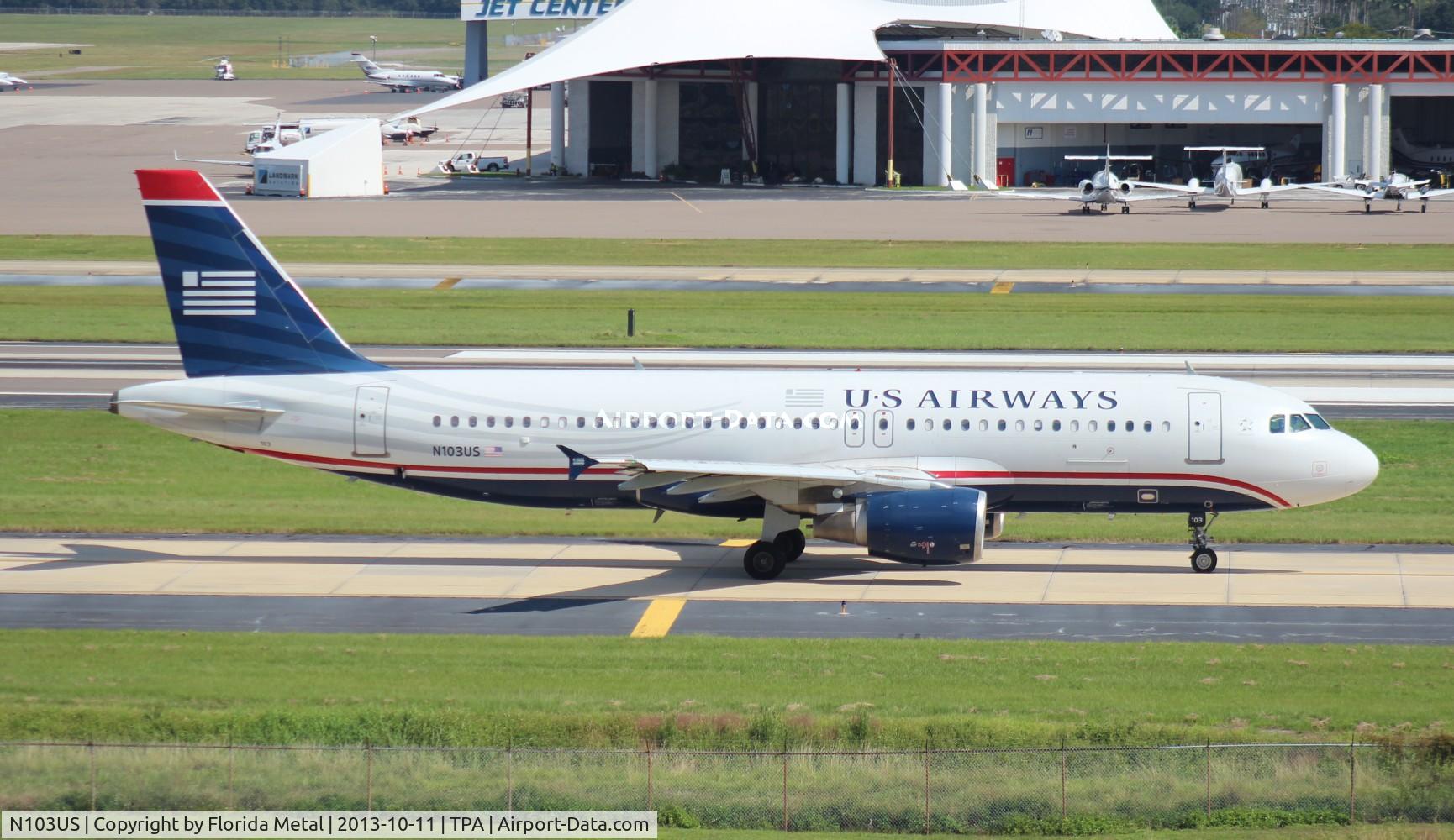 N103US, 1999 Airbus A320-214 C/N 0861, USAirways A320