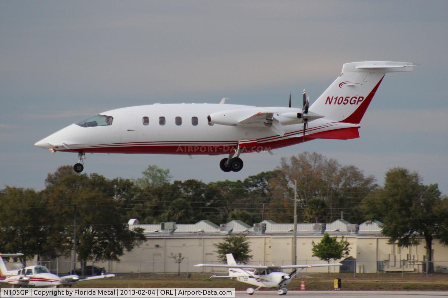 N105GP, Piaggio P-180 C/N 1048, Piaggio P180