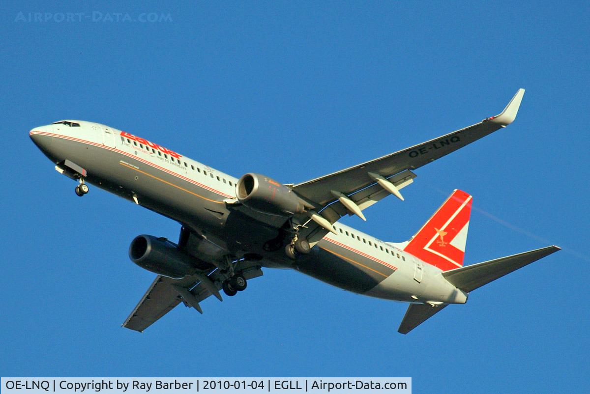 OE-LNQ, 2003 Boeing 737-8Z9 C/N 30421, Boeing 737-8Z9 [30421] (Lauda Air) Home~G 04/01/2010 On approach 27R.