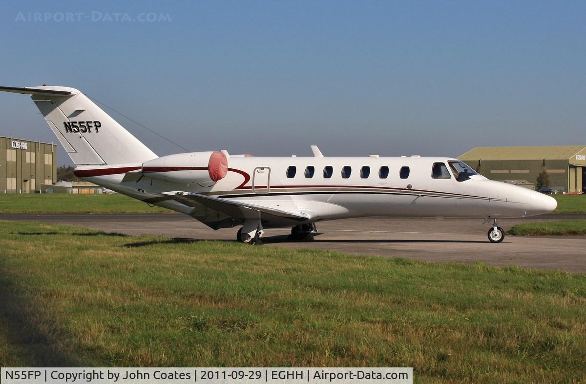N55FP, 2007 Cessna 525B CitationJet CJ3 C/N 525B0153, At CSE