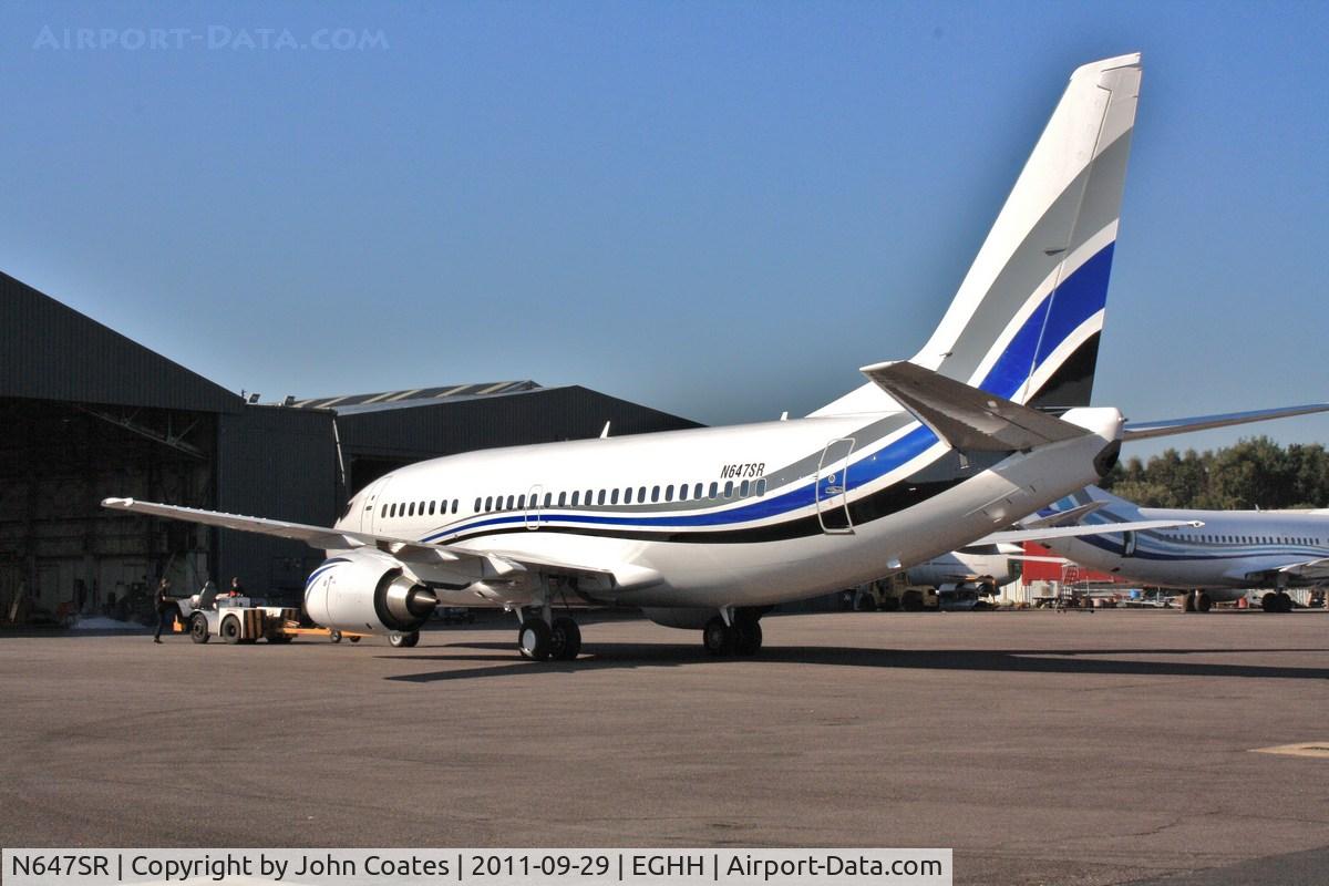 N647SR, 1992 Boeing 737-505 C/N 24648, At European