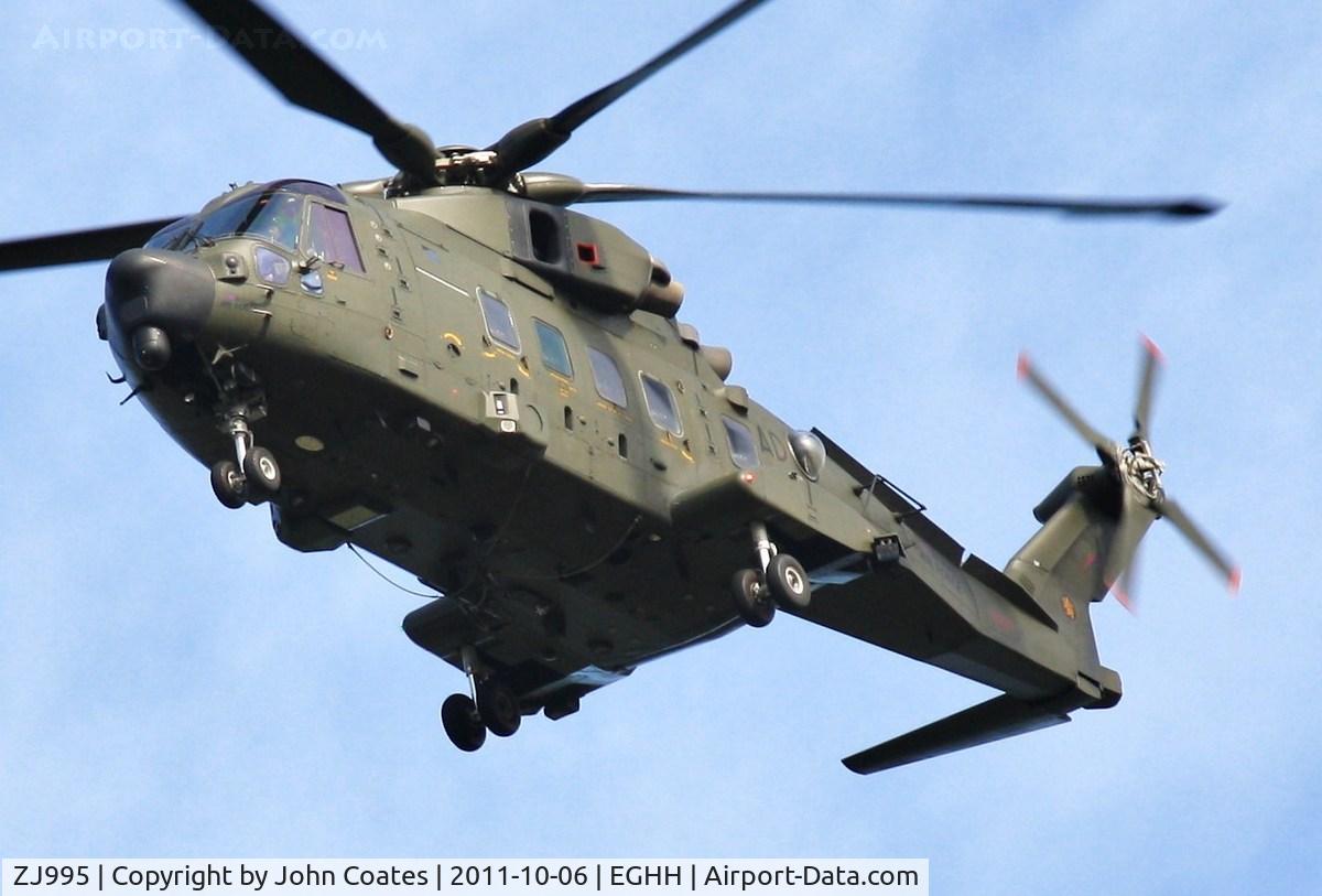 ZJ995, Westland Merlin HC.3A C/N 50123/512006/DEN06, coded AD