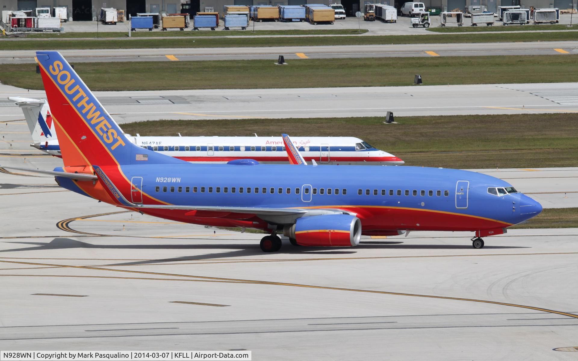 N928WN, 2008 Boeing 737-7H4 C/N 36890, Boeing 737-700