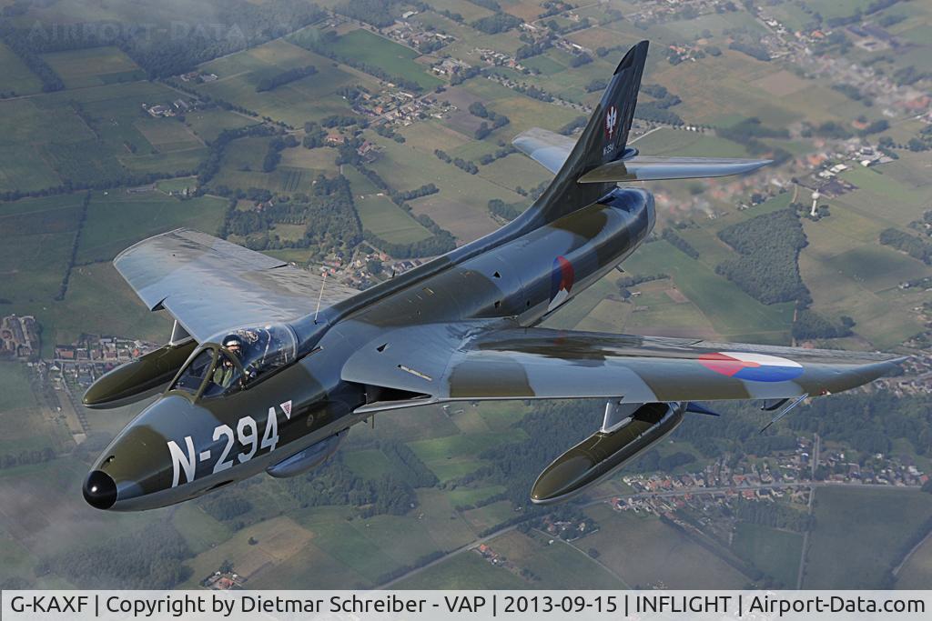 G-KAXF, 1956 Hawker Hunter F.6A C/N S4/U/3361, Hawker Hunter