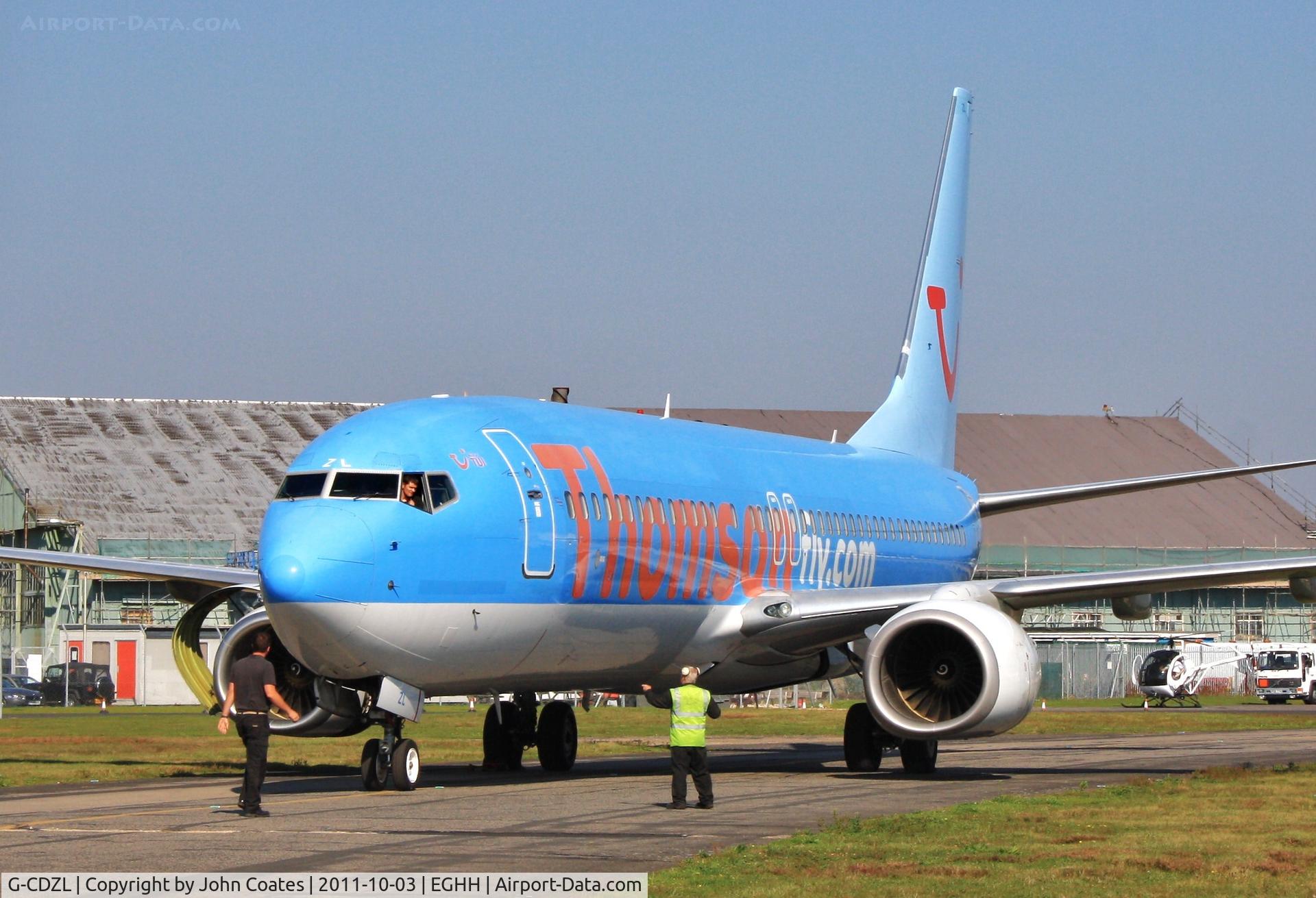 G-CDZL, 2000 Boeing 737-804 C/N 30465, At European