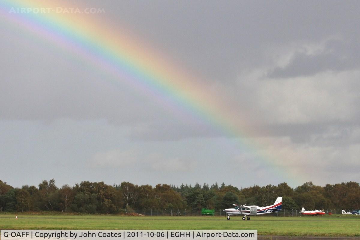 G-OAFF, 2007 Cessna 208 Caravan I C/N 20800415, The rainbows end