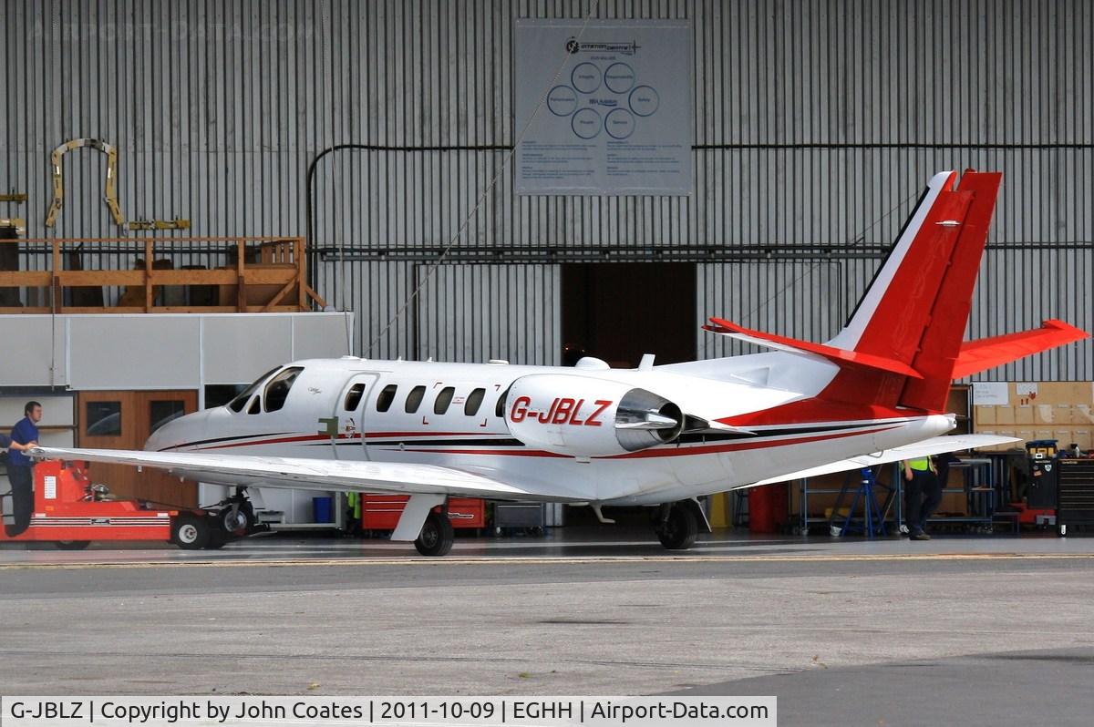 G-JBLZ, 2002 Cessna 550 Citation Bravo C/N 550-1018, At CSE