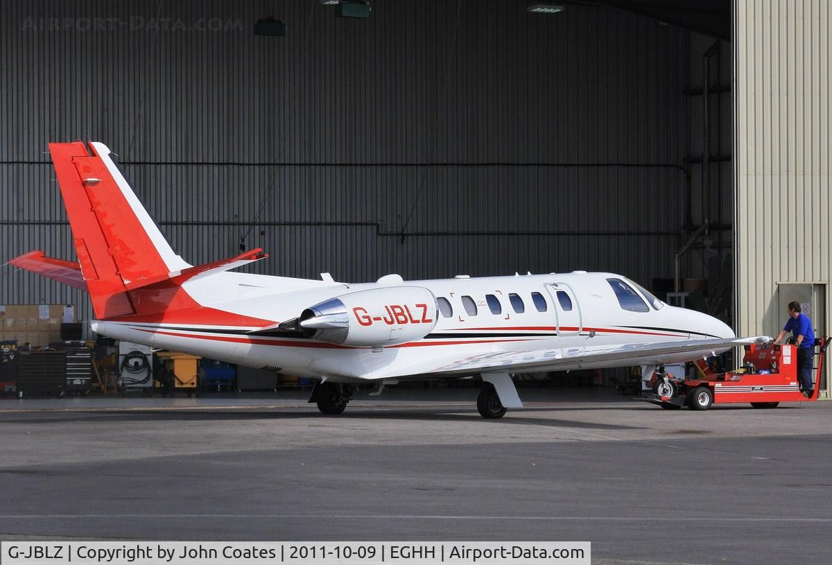 G-JBLZ, 2002 Cessna 550 Citation Bravo C/N 550-1018, At CSE