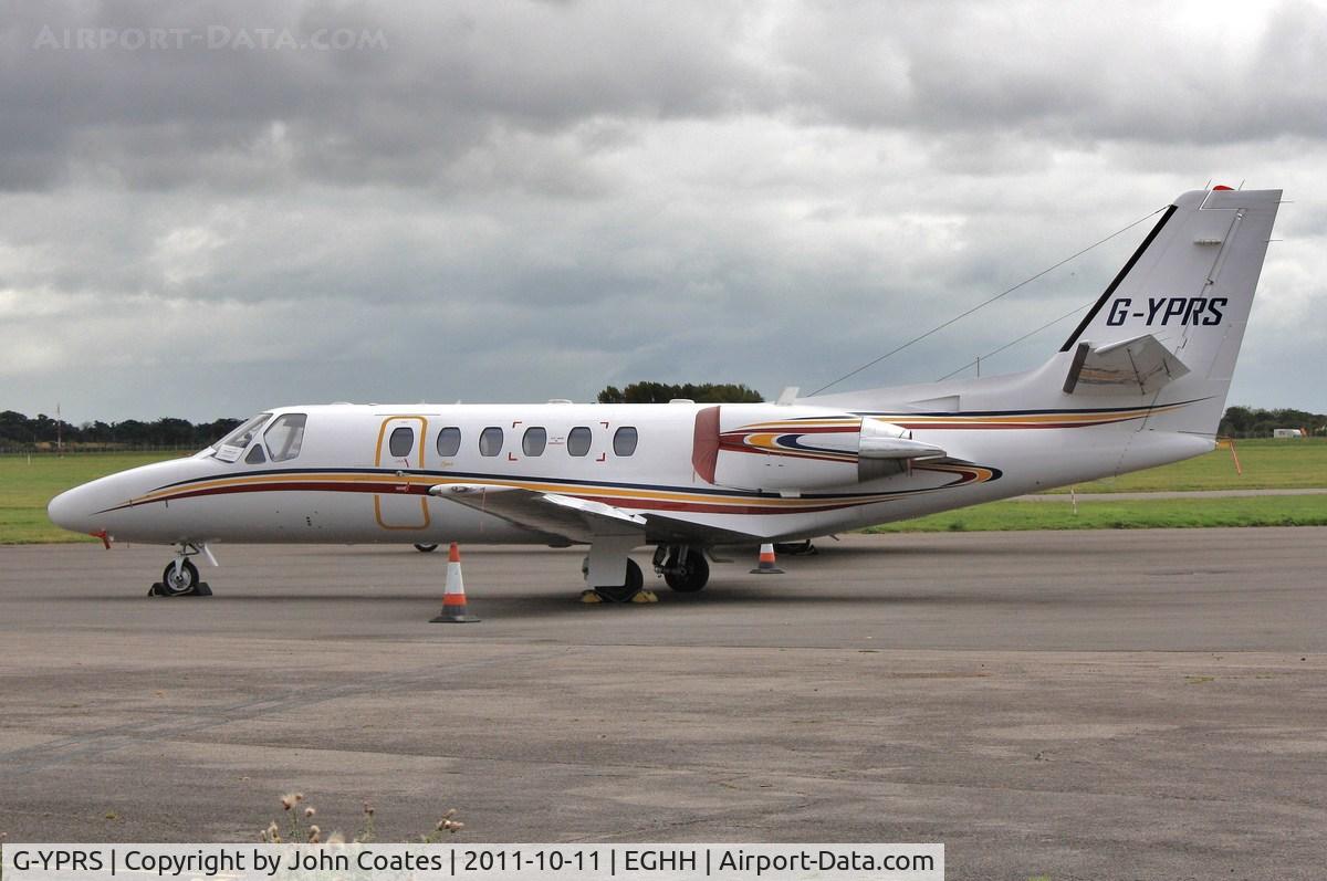 G-YPRS, 2000 Cessna 550 Citation Bravo C/N 550-0935, At CSE
