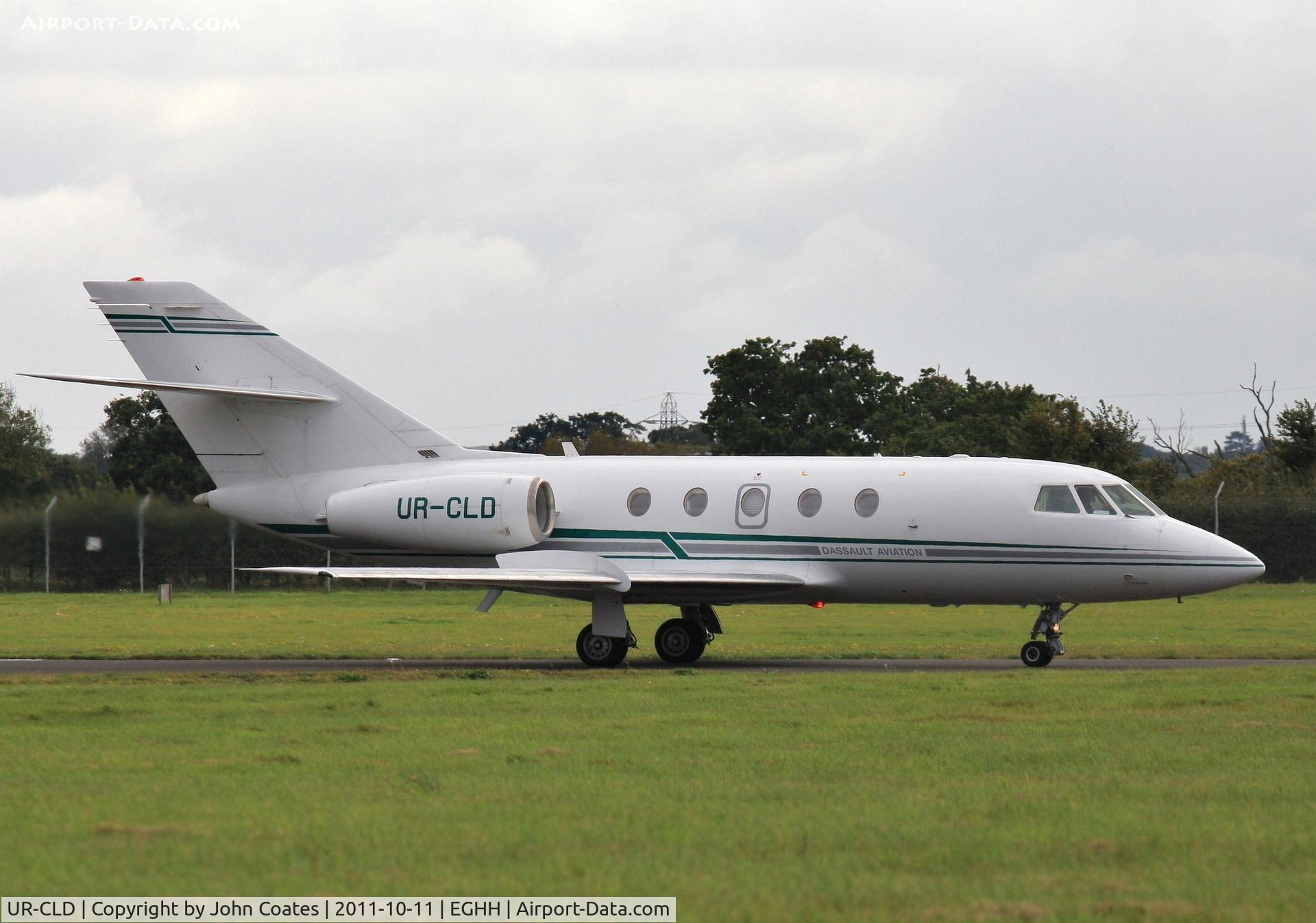 UR-CLD, 1974 Dassault Falcon (Mystere) 20E C/N 315, Arriving 26